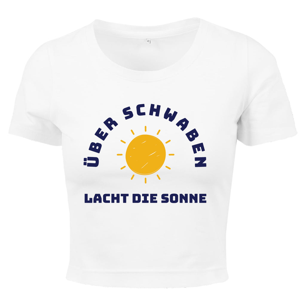 Crop Top Damen "Lacht"