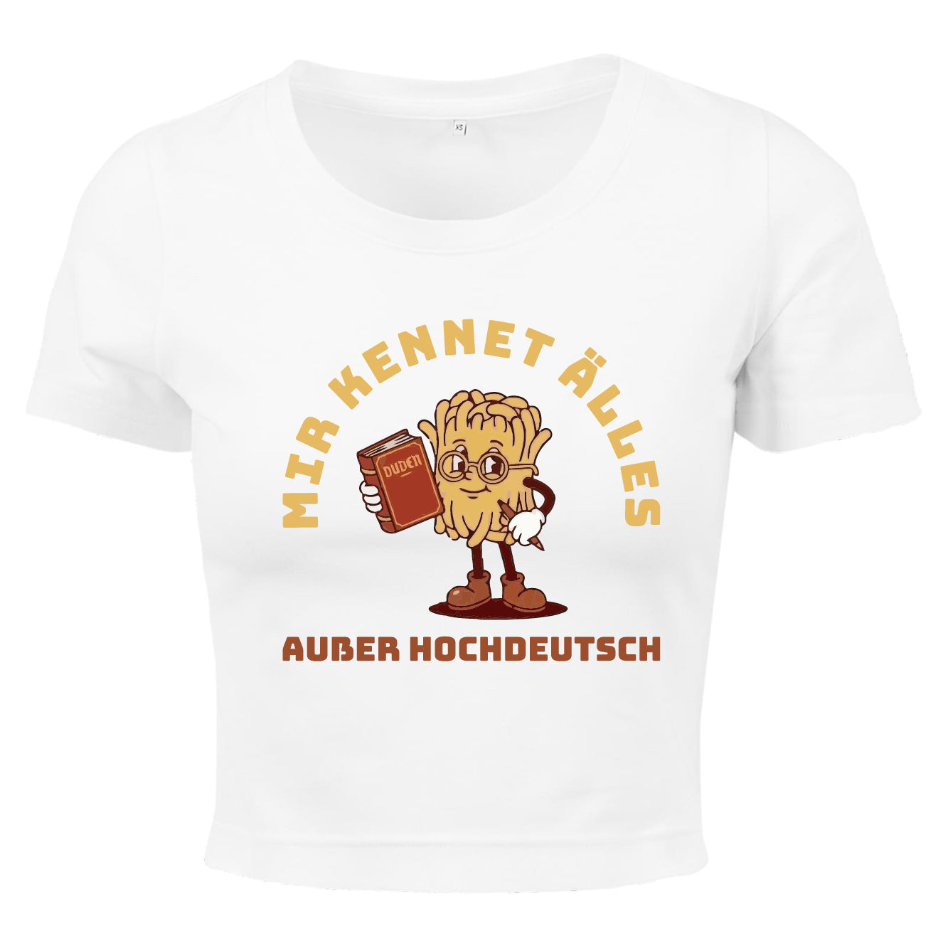 Crop Top Damen "Hochdeutsch"