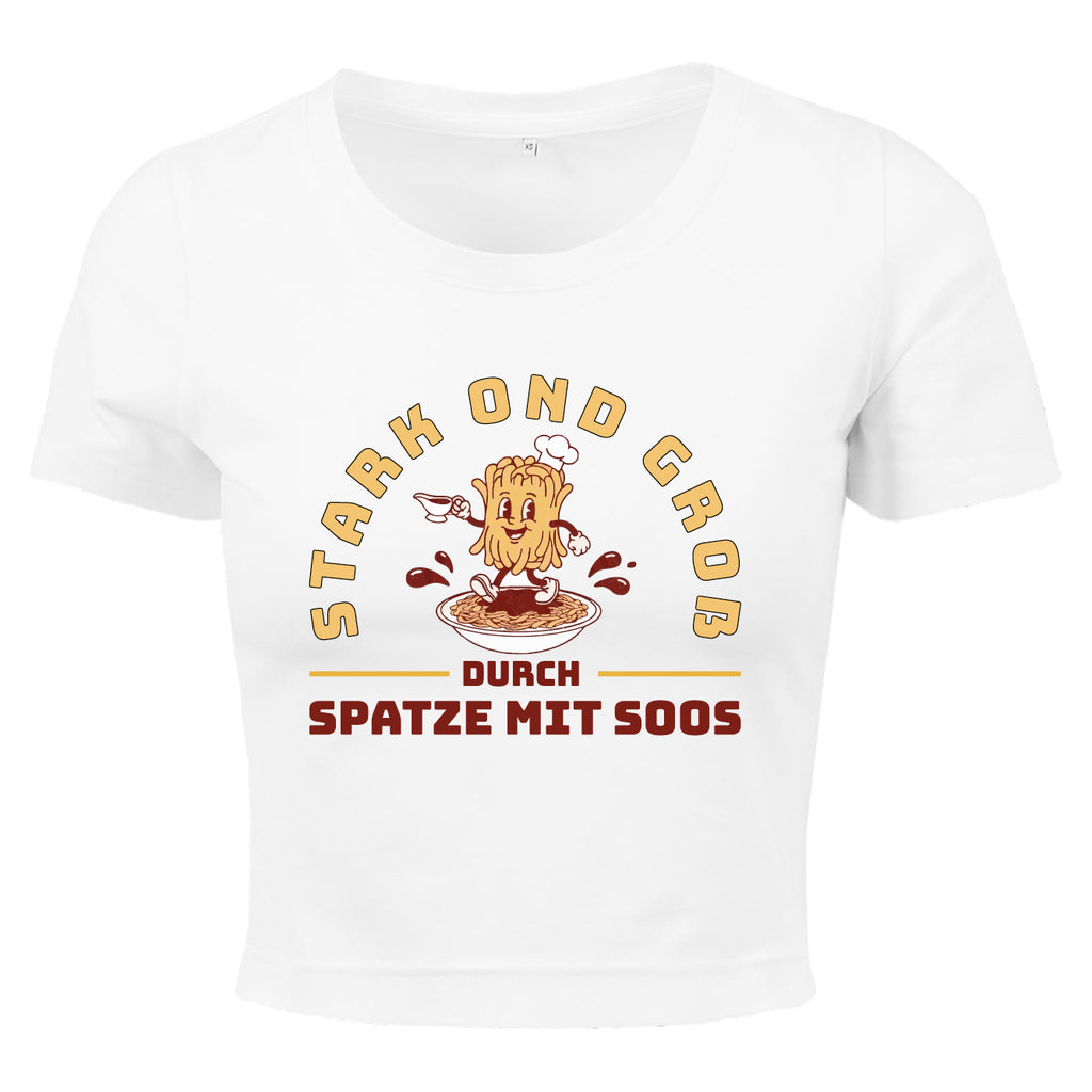 Crop Top Damen "Stark ond Groß"