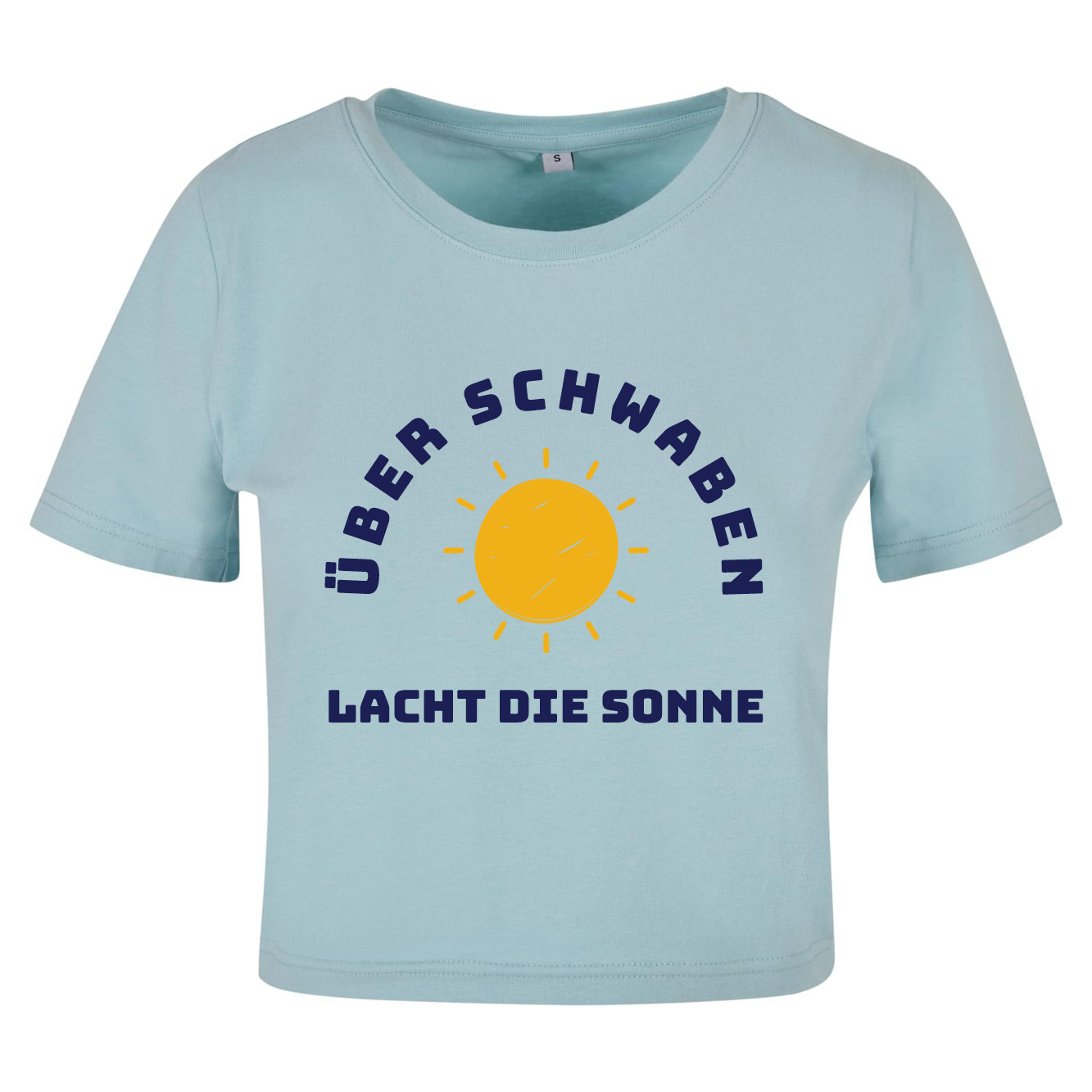 Crop Top Damen "Lacht"