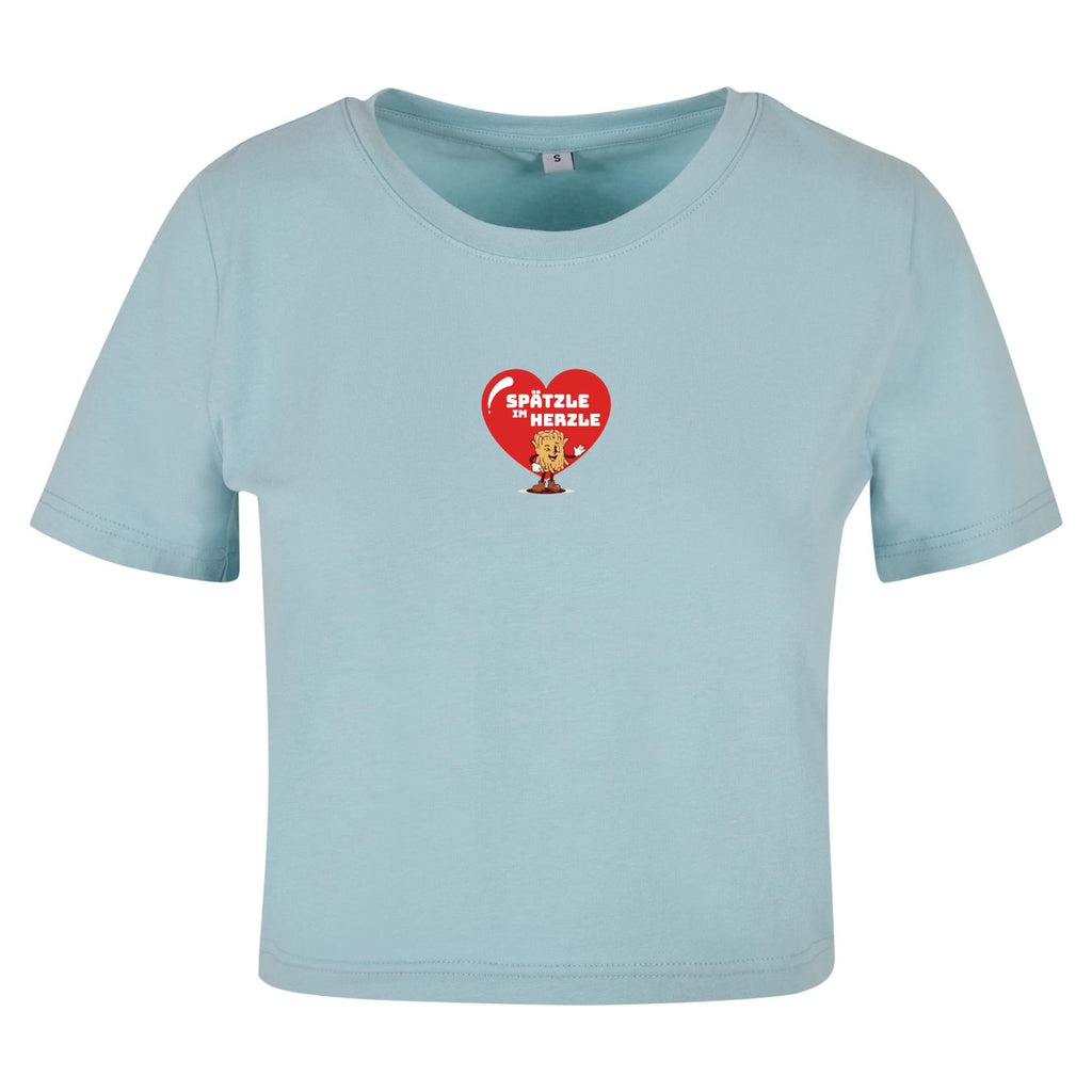 Crop Top Damen "Spätzle im Herzle"