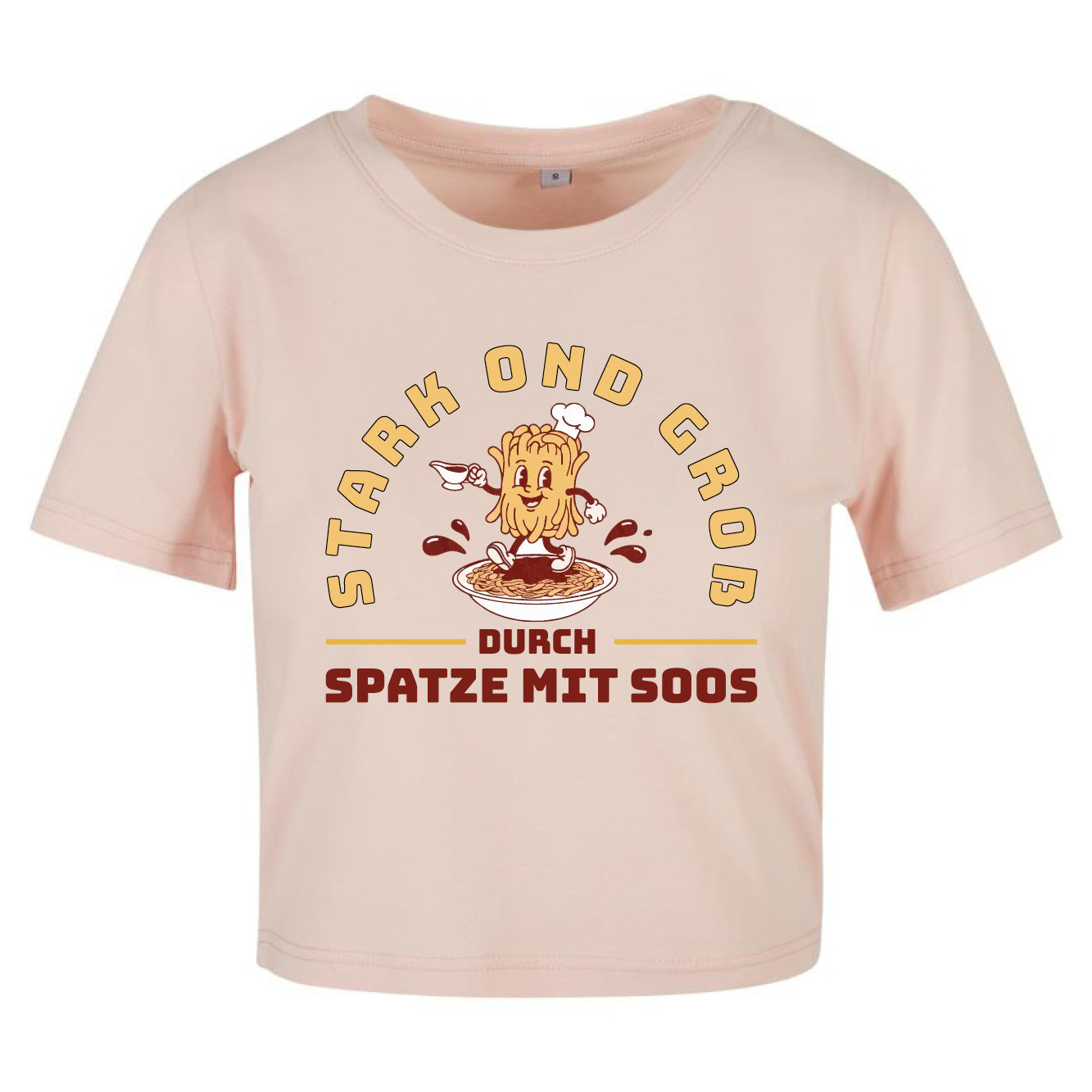 Crop Top Damen "Stark ond Groß"