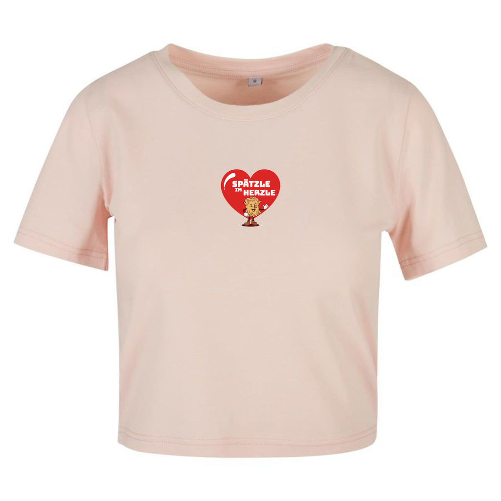 Crop Top Damen "Spätzle im Herzle"