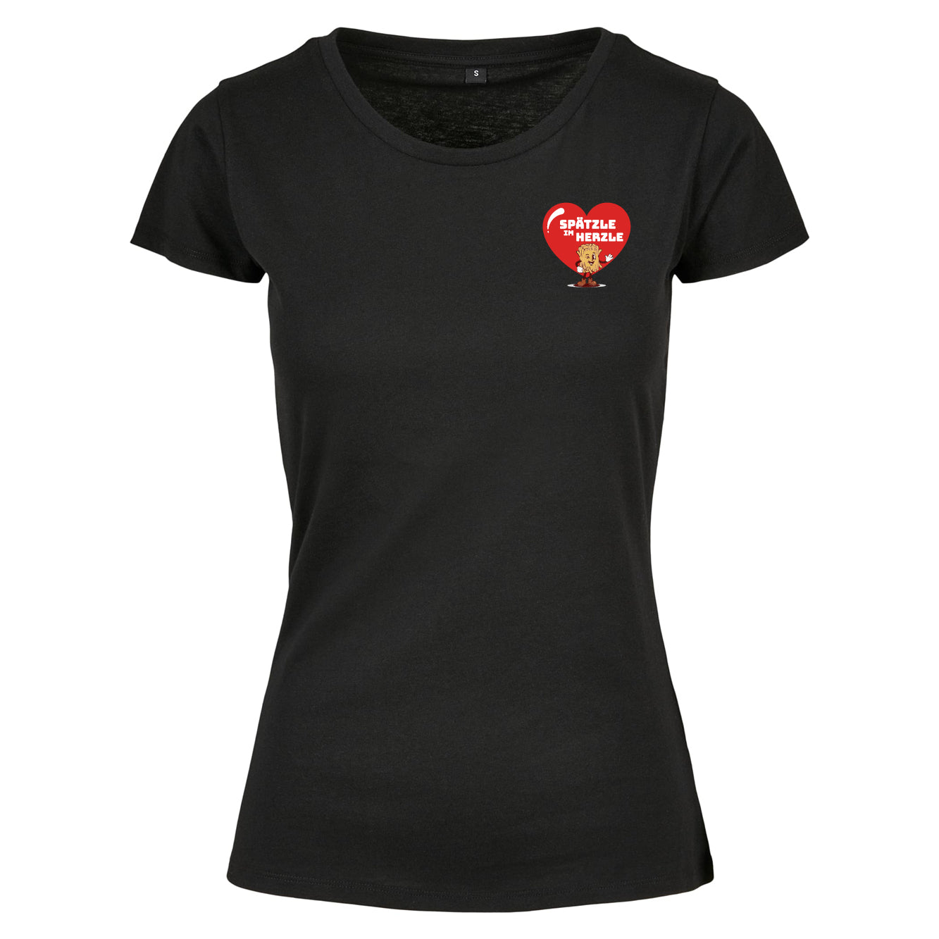 T-Shirt Damen "Spätzle im Herzle"