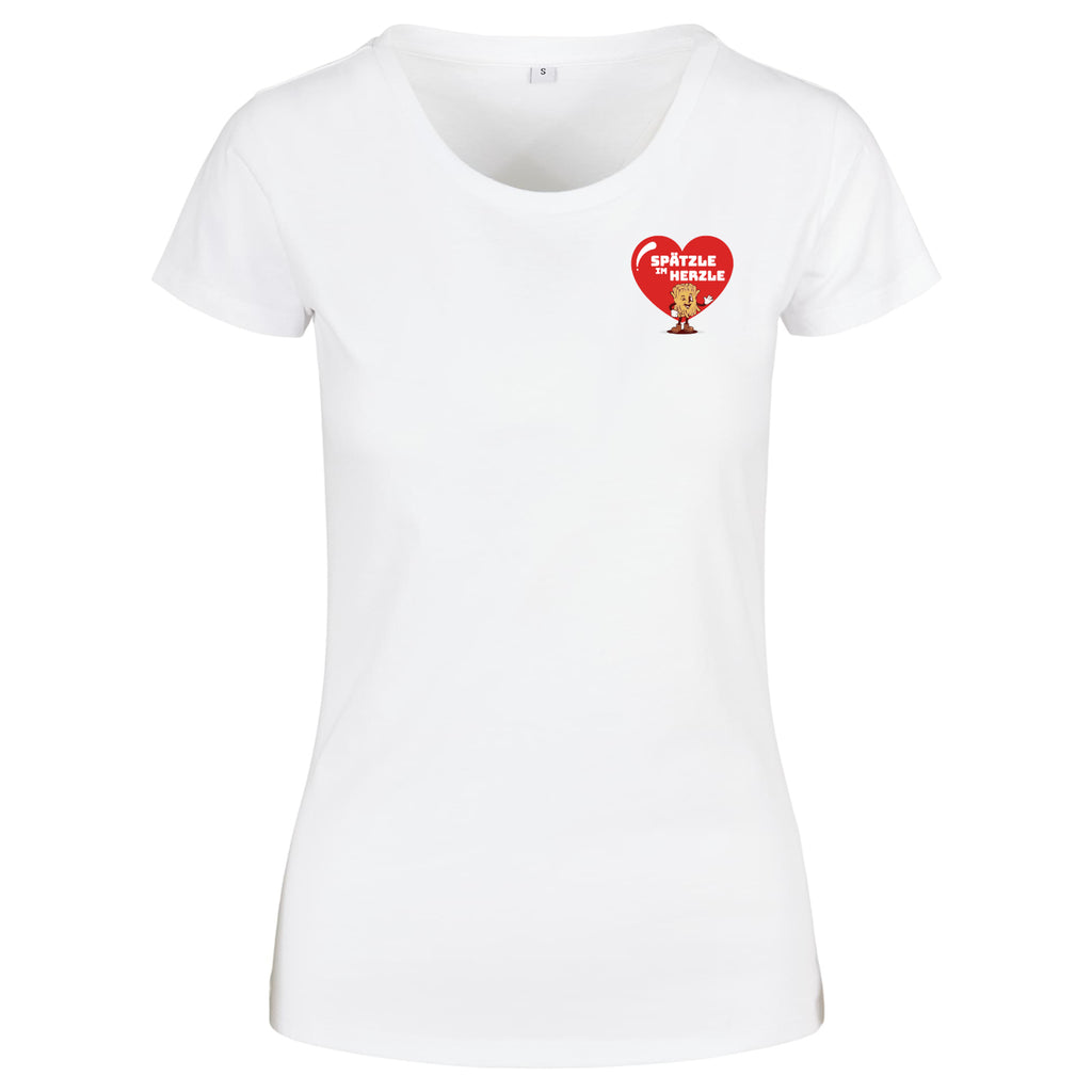 T-Shirt Damen "Spätzle im Herzle"