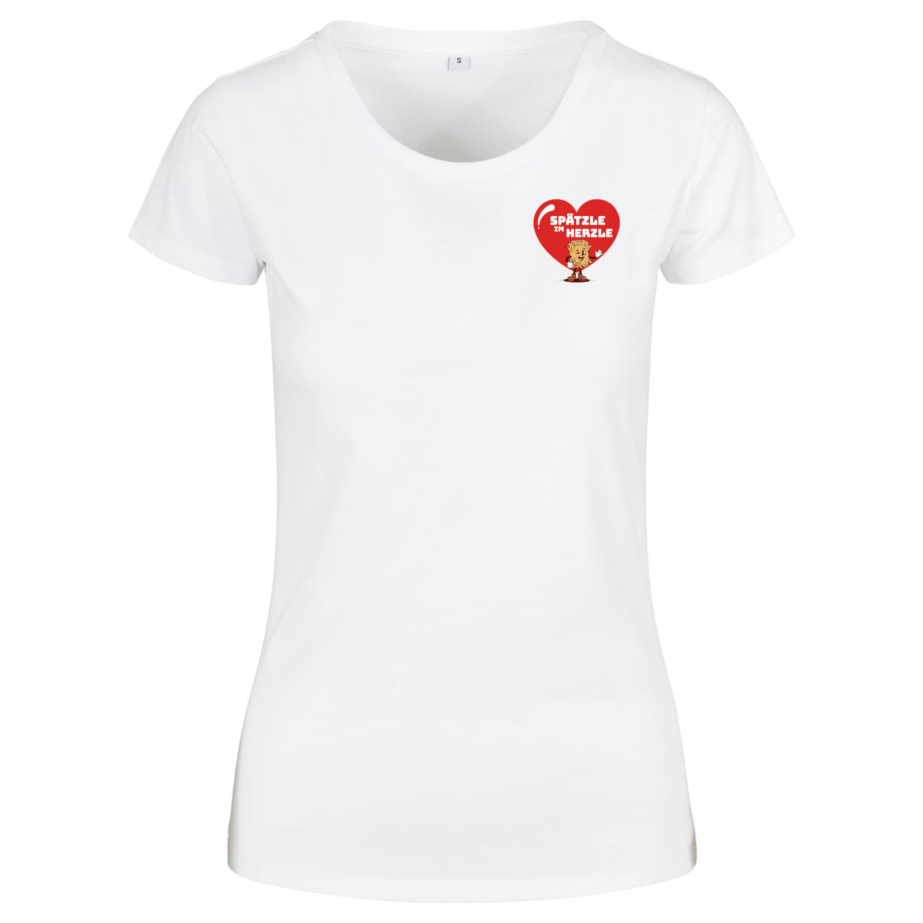 T-Shirt Damen "Spätzle im Herzle"