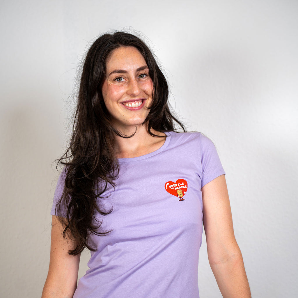 T-Shirt Damen "Spätzle im Herzle"