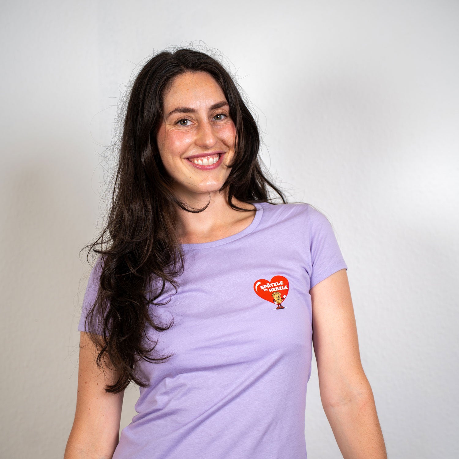 T-Shirt Damen "Spätzle im Herzle"