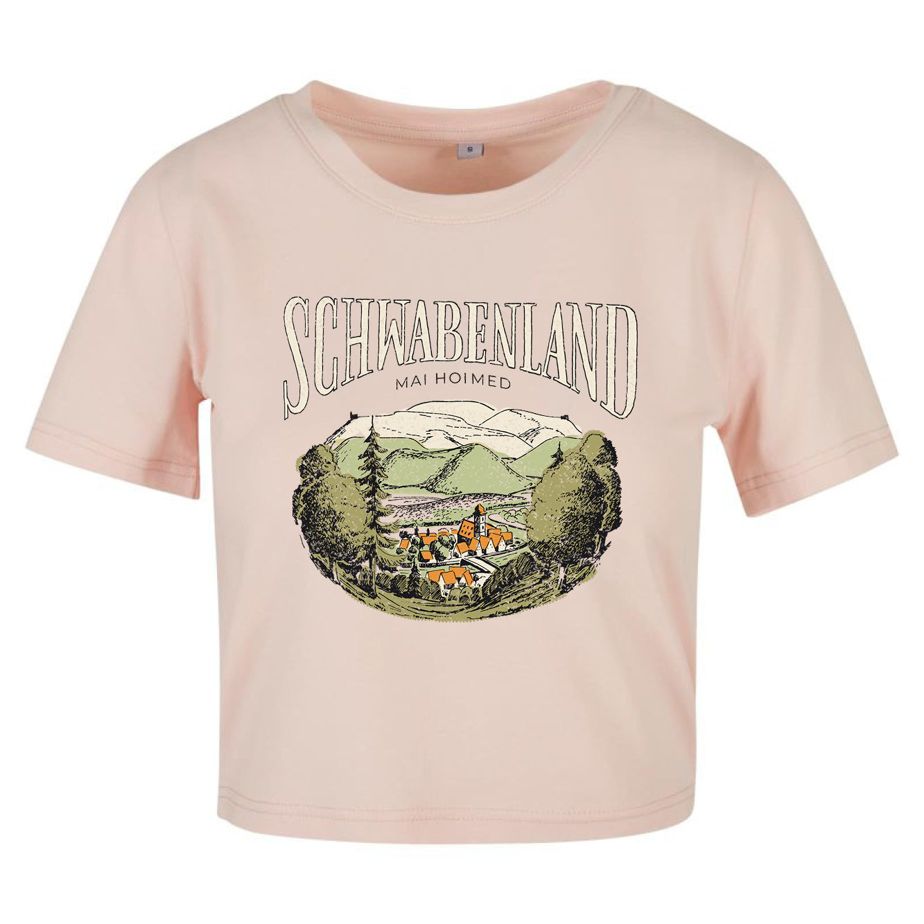 Crop Top Damen "Schwabenland"