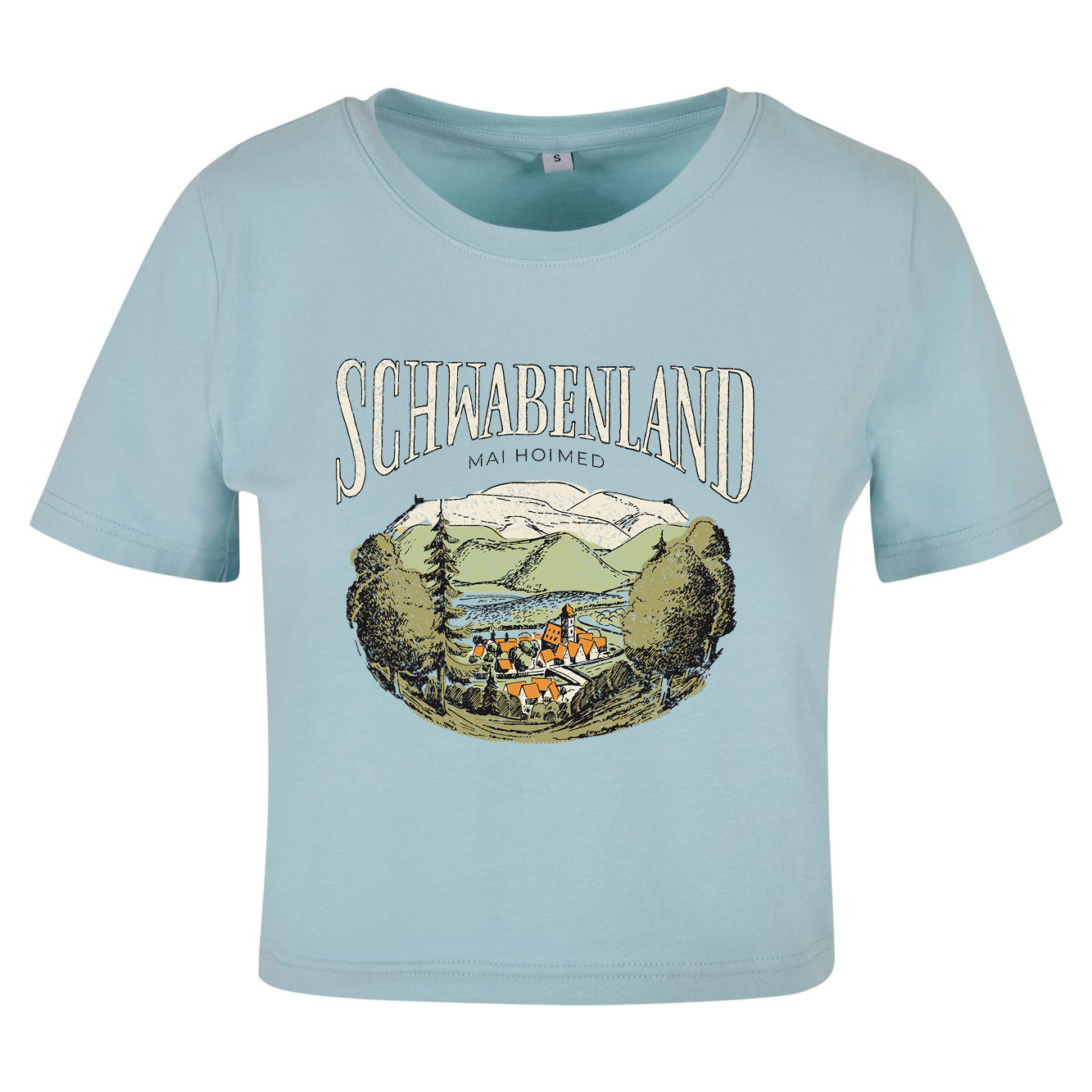 Crop Top Damen "Schwabenland"