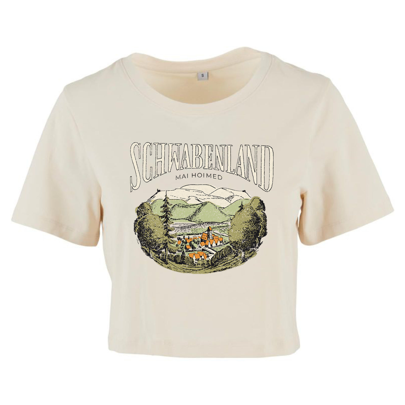 Crop Top Damen "Schwabenland"
