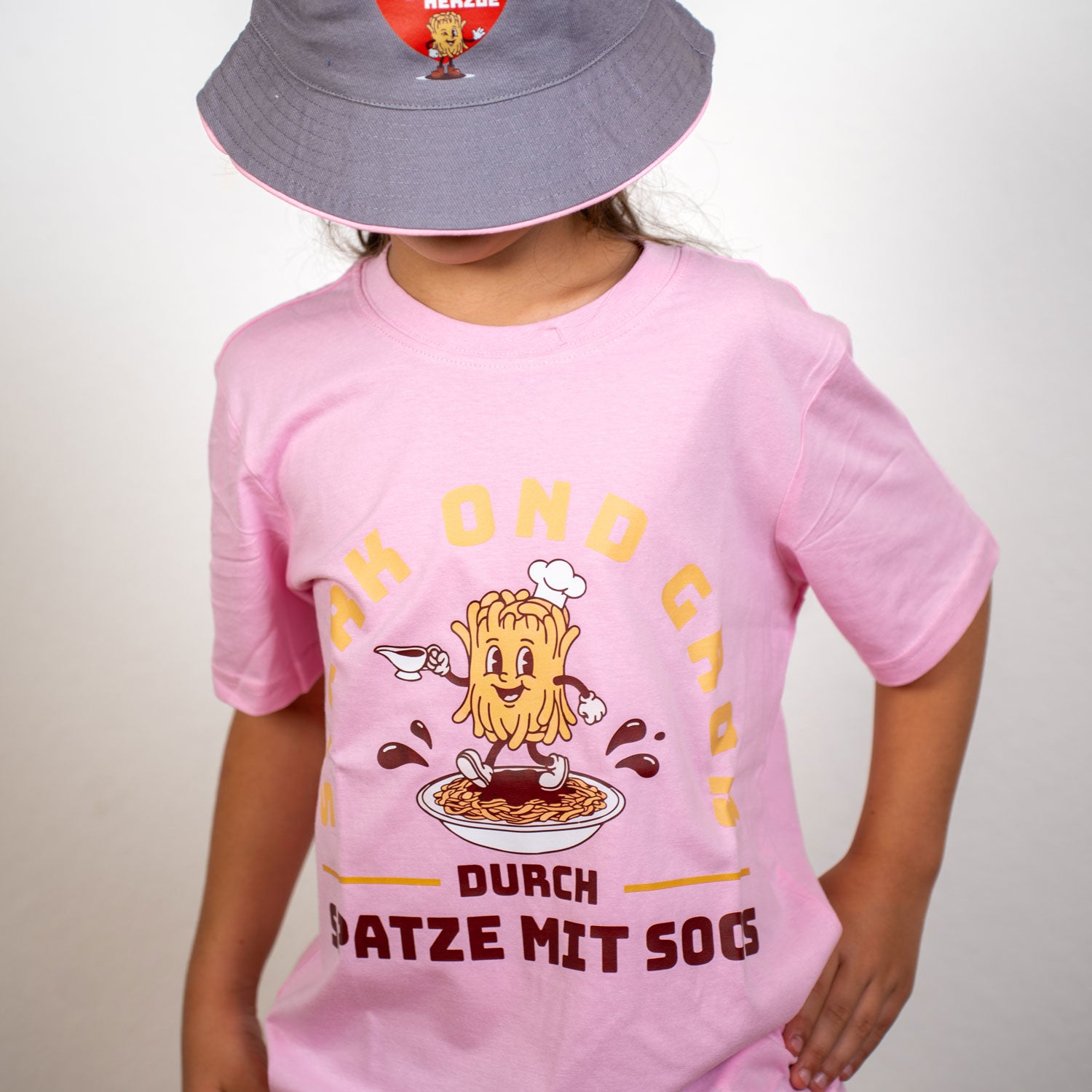 Kinder T-Shirt "Stark ond Groß"