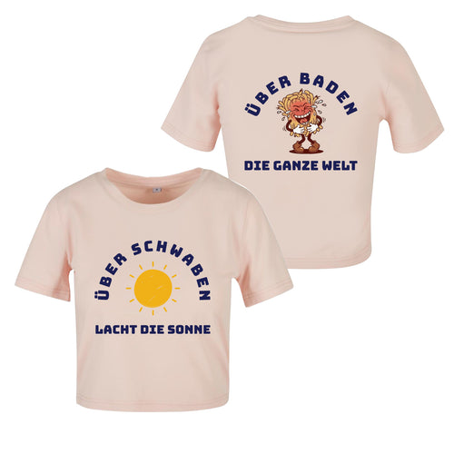 Crop Top Damen "Lacht"