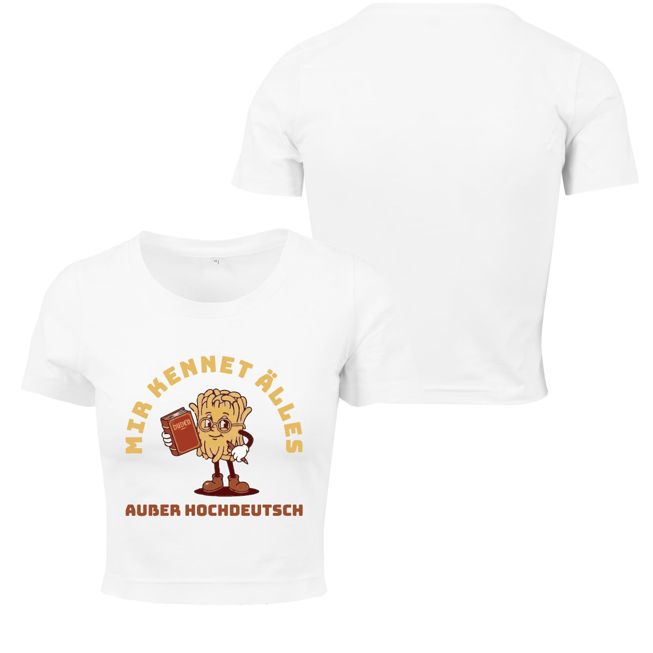 Crop Top Damen "Hochdeutsch"