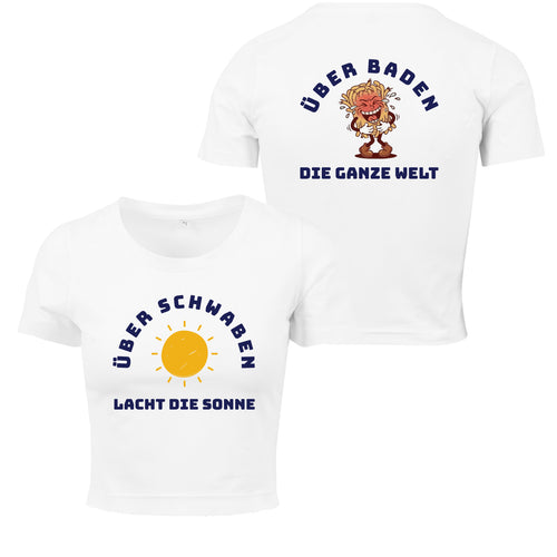 Crop Top Damen "Lacht"