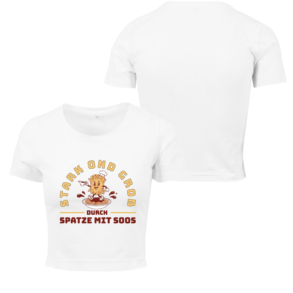Crop Top Damen "Stark ond Groß"