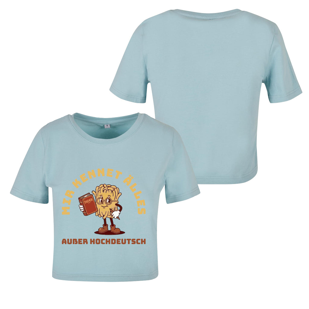 Crop Top Damen "Hochdeutsch"