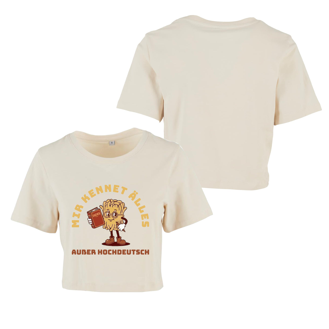 Crop Top Damen "Hochdeutsch"