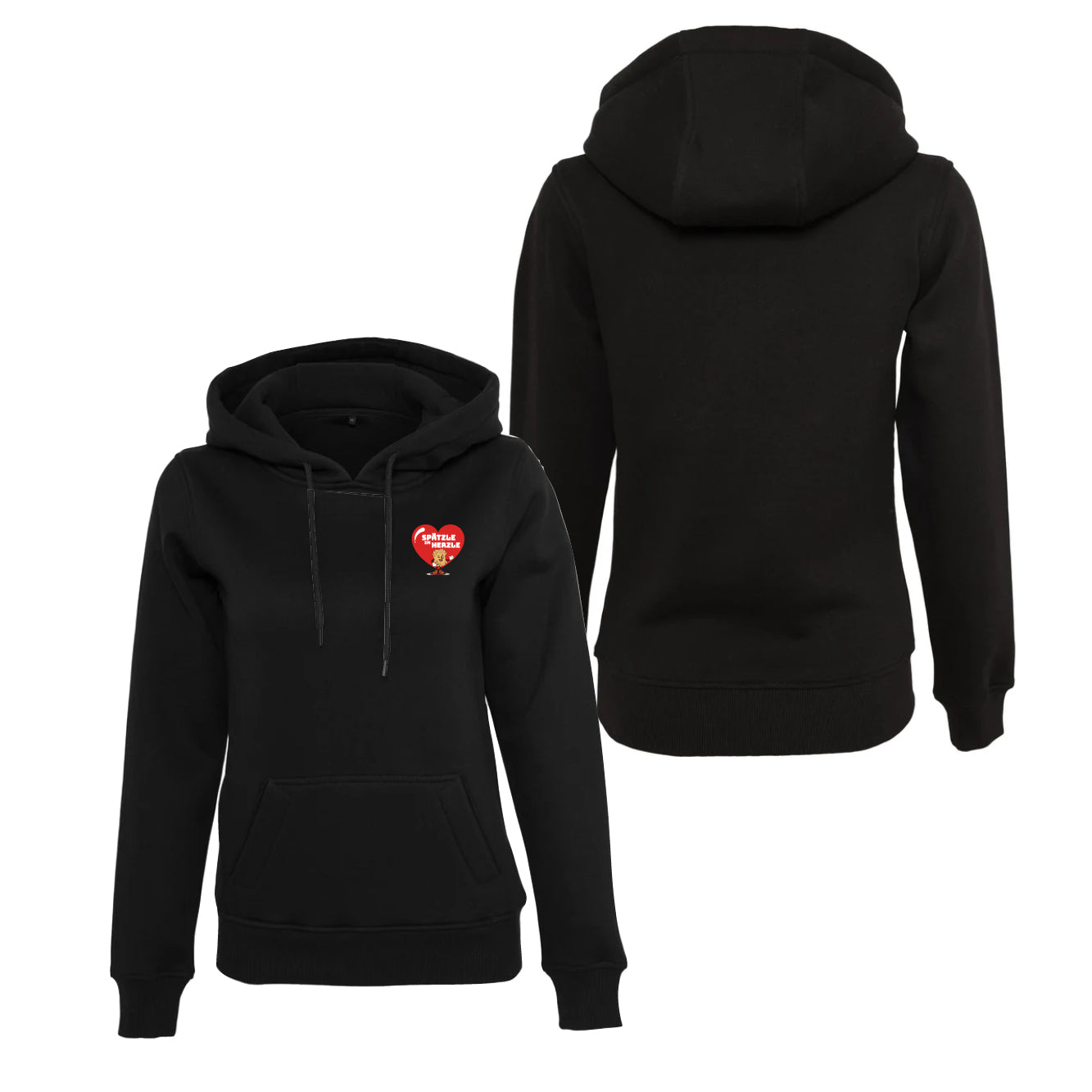 Damen Hoodie "Spätzle im Herzle"