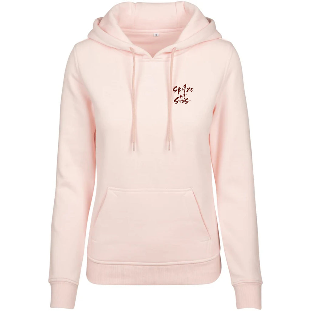 Damen Hoodie "Spatzemitsoos" + Häusle