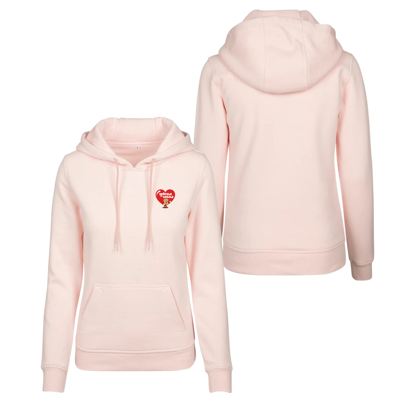 Damen Hoodie "Spätzle im Herzle"