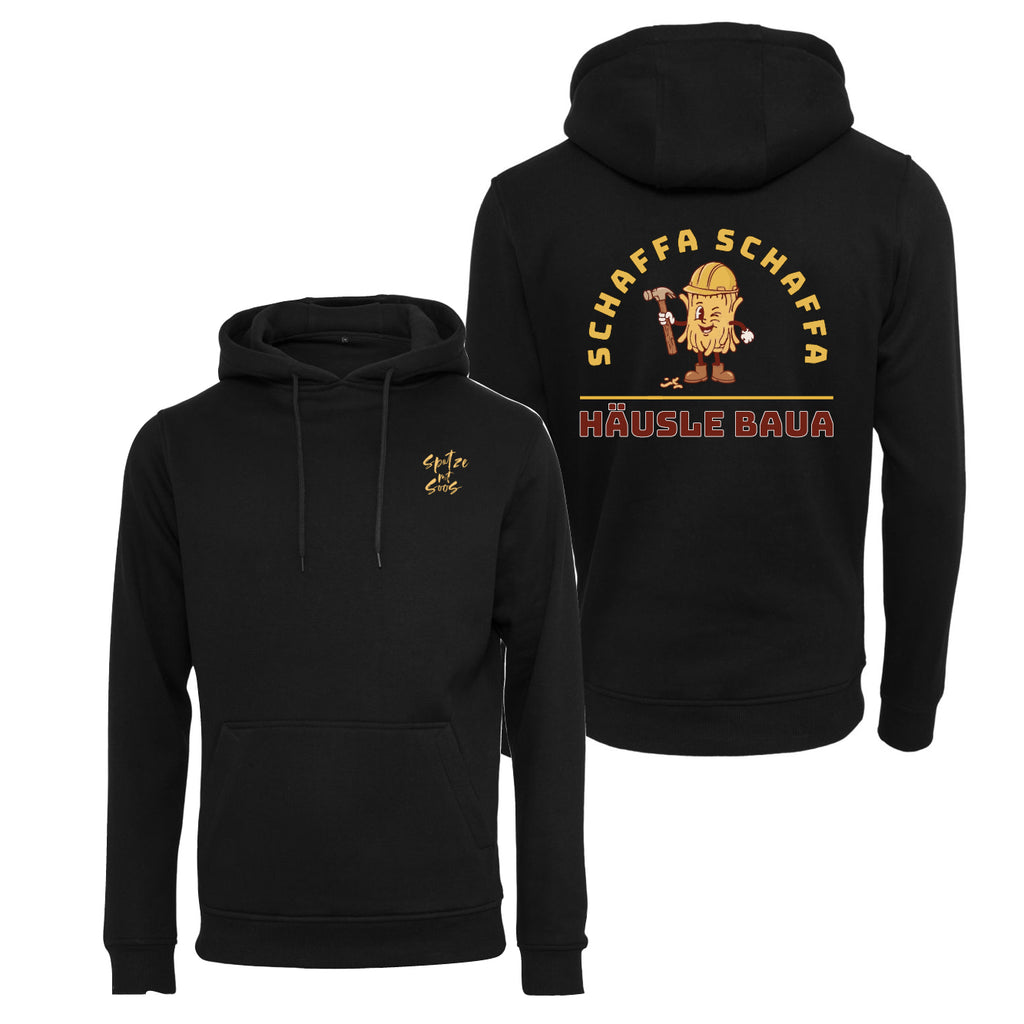 Unisex Hoodie "Spatzemitsoos" + Häusle