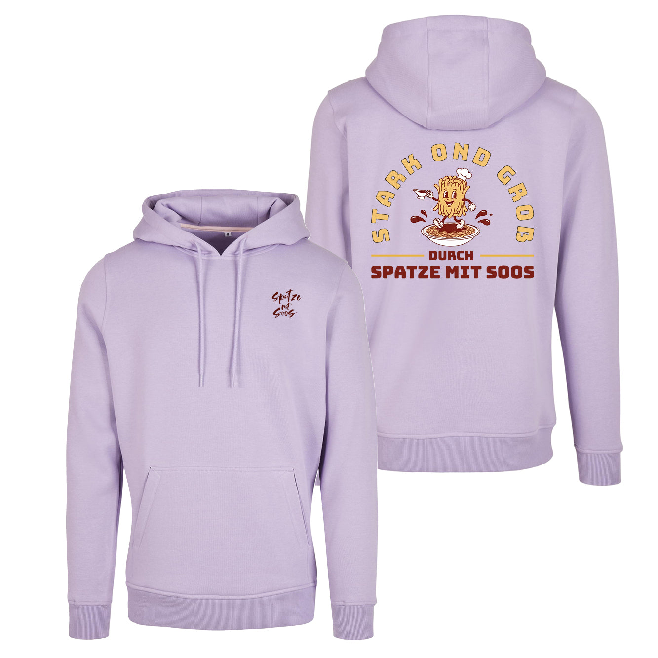 Unisex Hoodie "Spatzemitsoos" + Stark ond Groß
