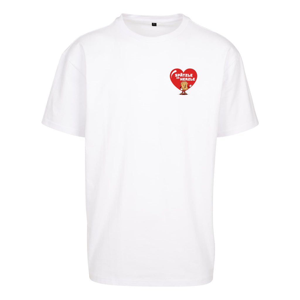 Unisex T-Shirt Oversize "Spätzle im Herzle"