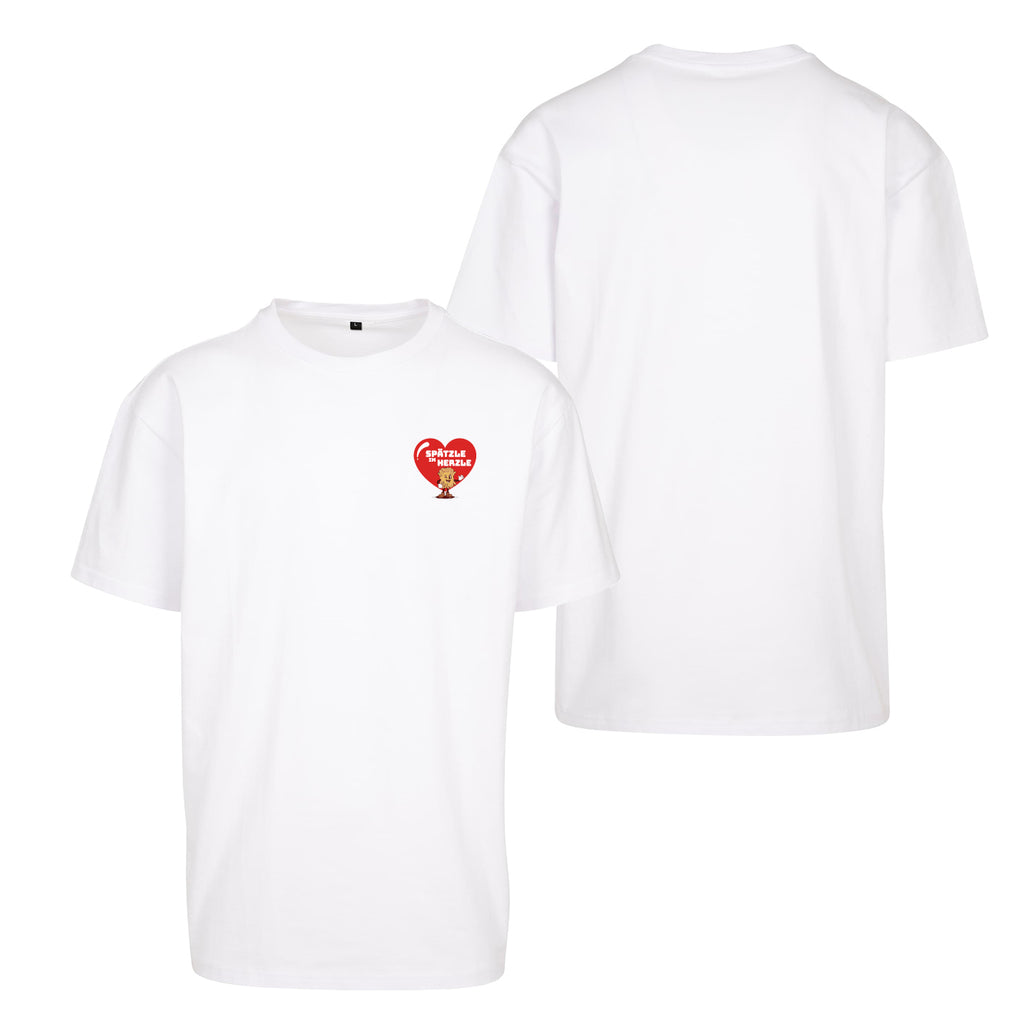 Unisex T-Shirt Oversize "Spätzle im Herzle"