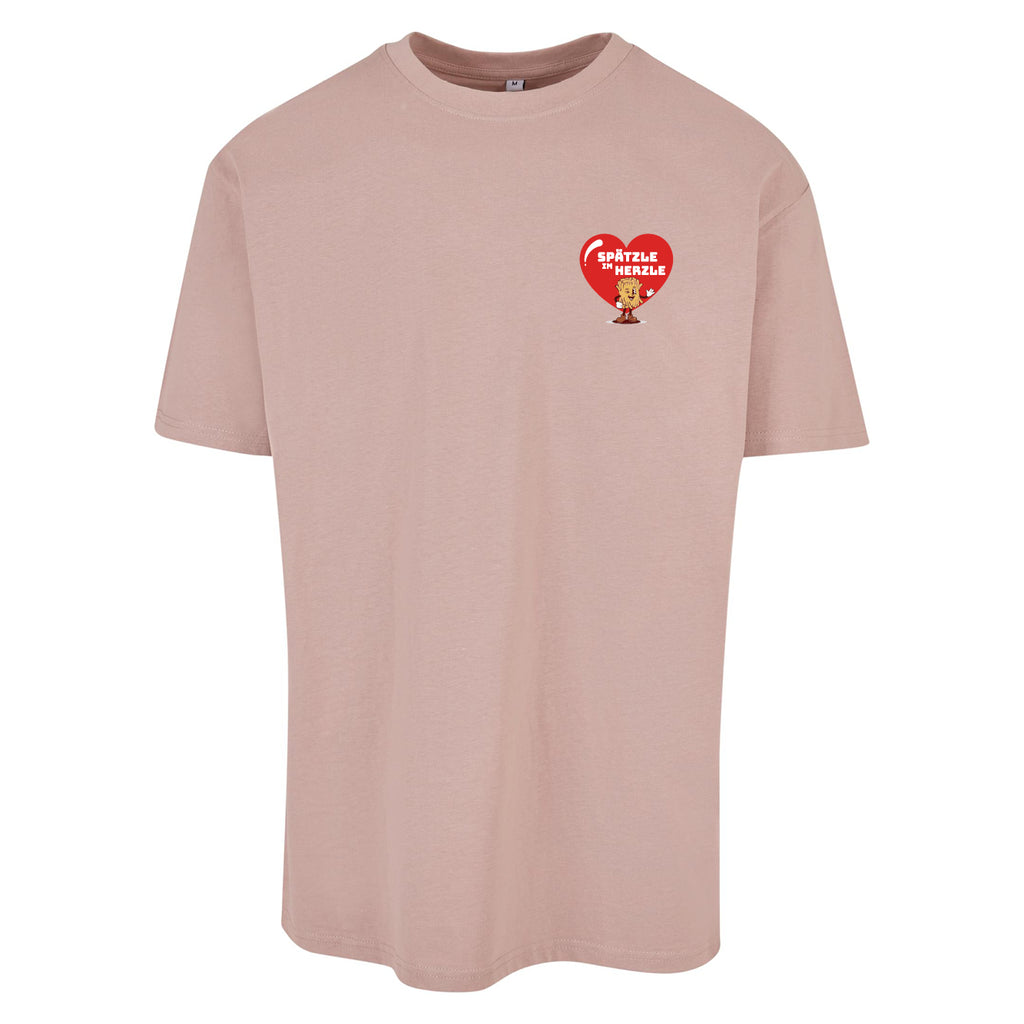 Unisex T-Shirt Oversize "Spätzle im Herzle"