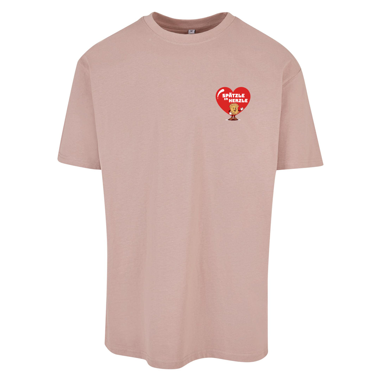 Unisex T-Shirt Oversize "Spätzle im Herzle"