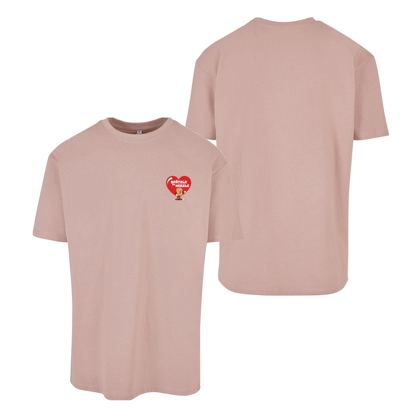 Unisex T-Shirt Oversize "Spätzle im Herzle"