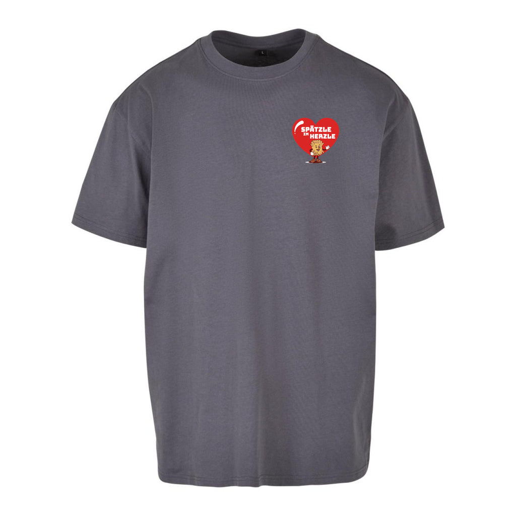 Unisex T-Shirt Oversize "Spätzle im Herzle"