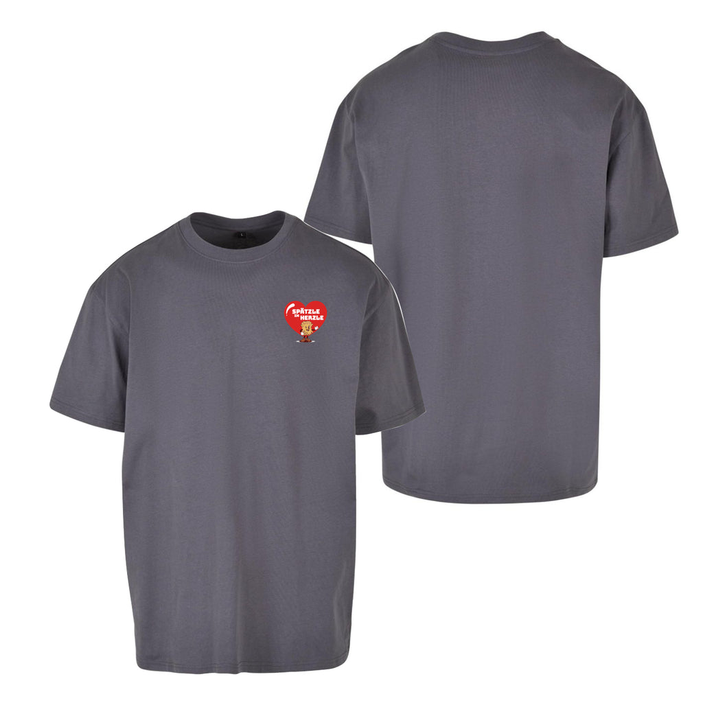 Unisex T-Shirt Oversize "Spätzle im Herzle"