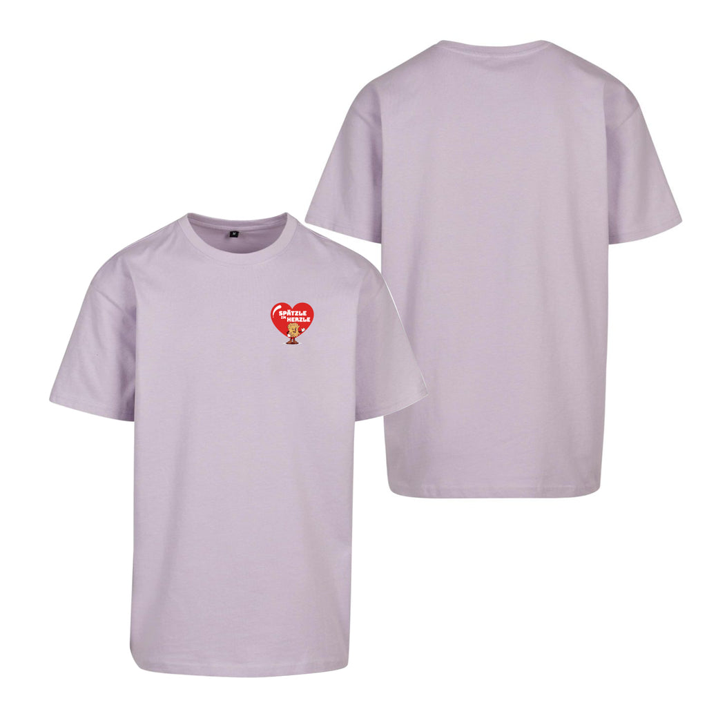 Unisex T-Shirt Oversize "Spätzle im Herzle"