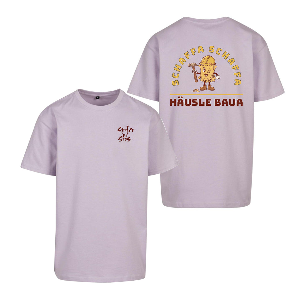 Unisex T-Shirt Oversize "Spatzemitsoos" + Häusle