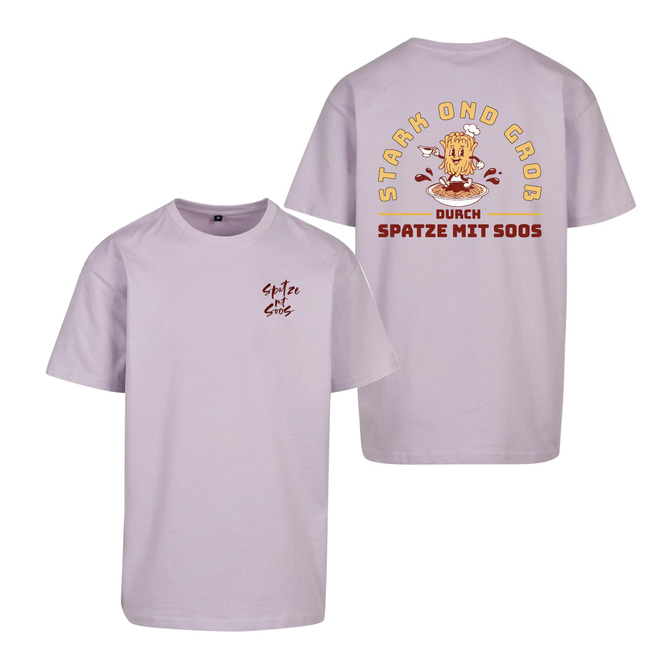 Unisex T-Shirt Oversize "Spatzemitsoos" + Stark ond Groß