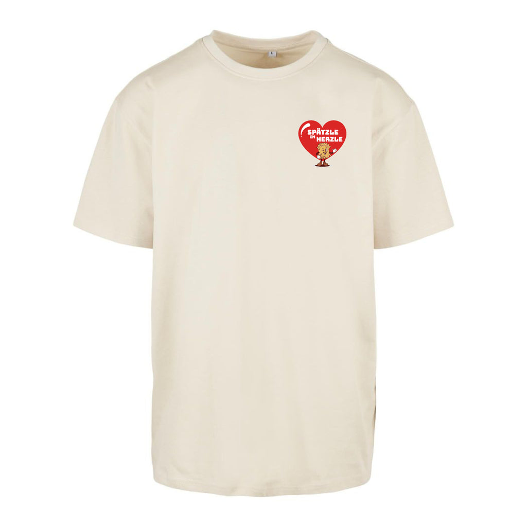 Unisex T-Shirt Oversize "Spätzle im Herzle"