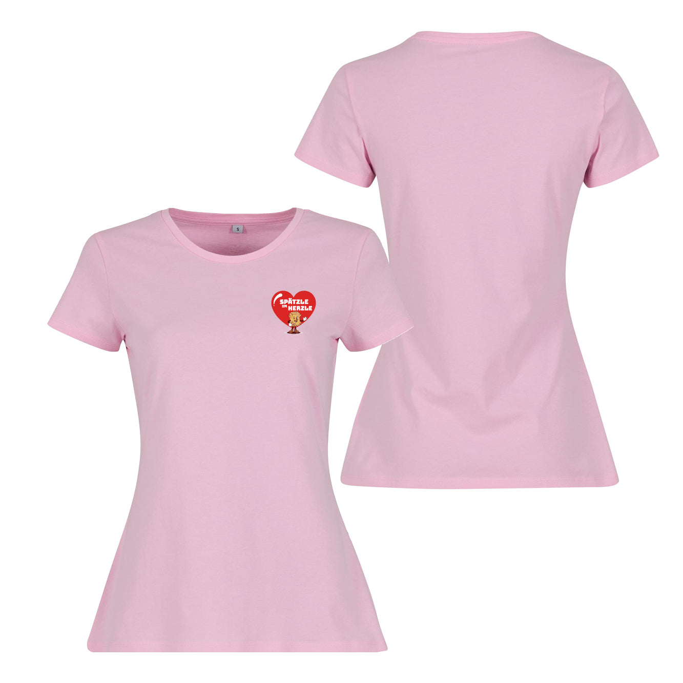 T-Shirt Damen "Spätzle im Herzle"