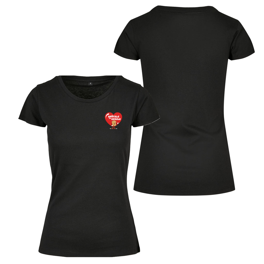 T-Shirt Damen "Spätzle im Herzle"