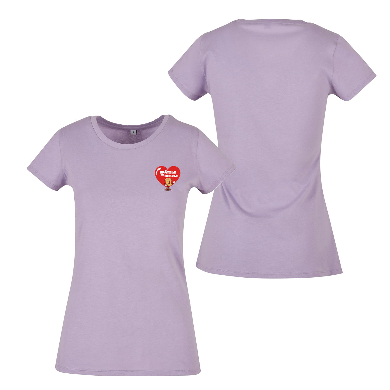 T-Shirt Damen "Spätzle im Herzle"