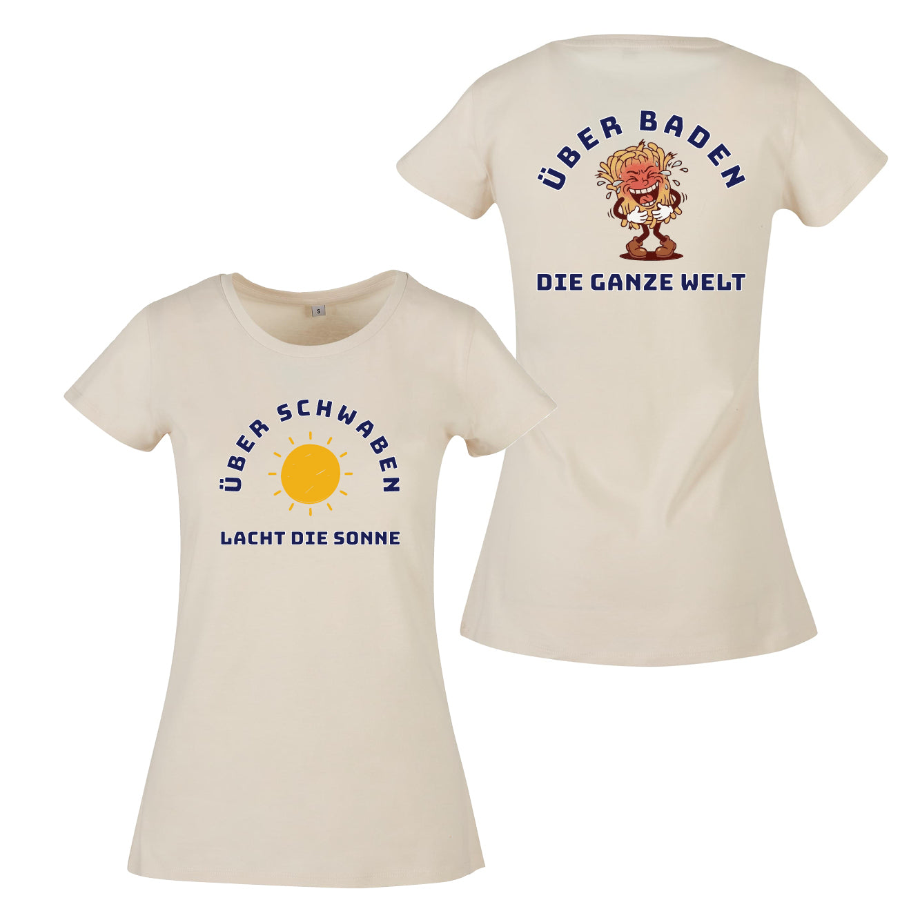 T-Shirt Damen "Lacht"