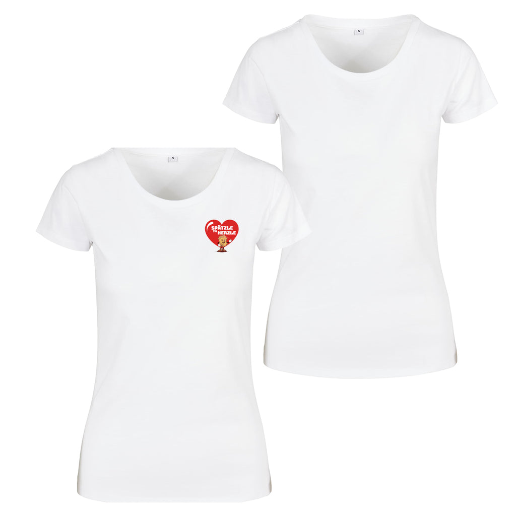 T-Shirt Damen "Spätzle im Herzle"