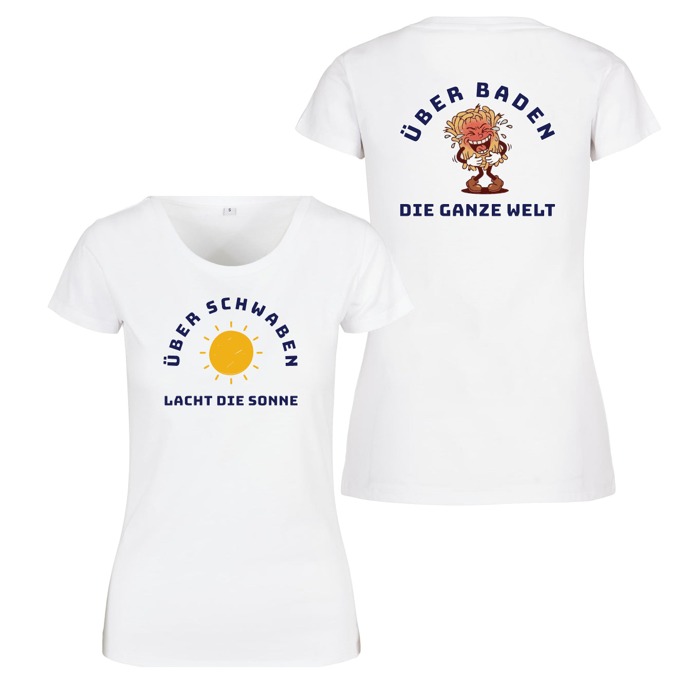 T-Shirt Damen "Lacht"