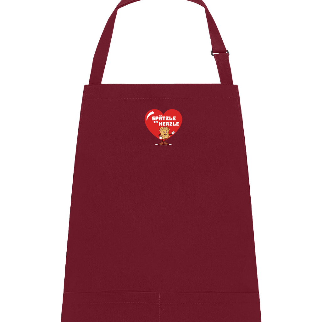 Latzschürze "Spätzle im Herzle"
