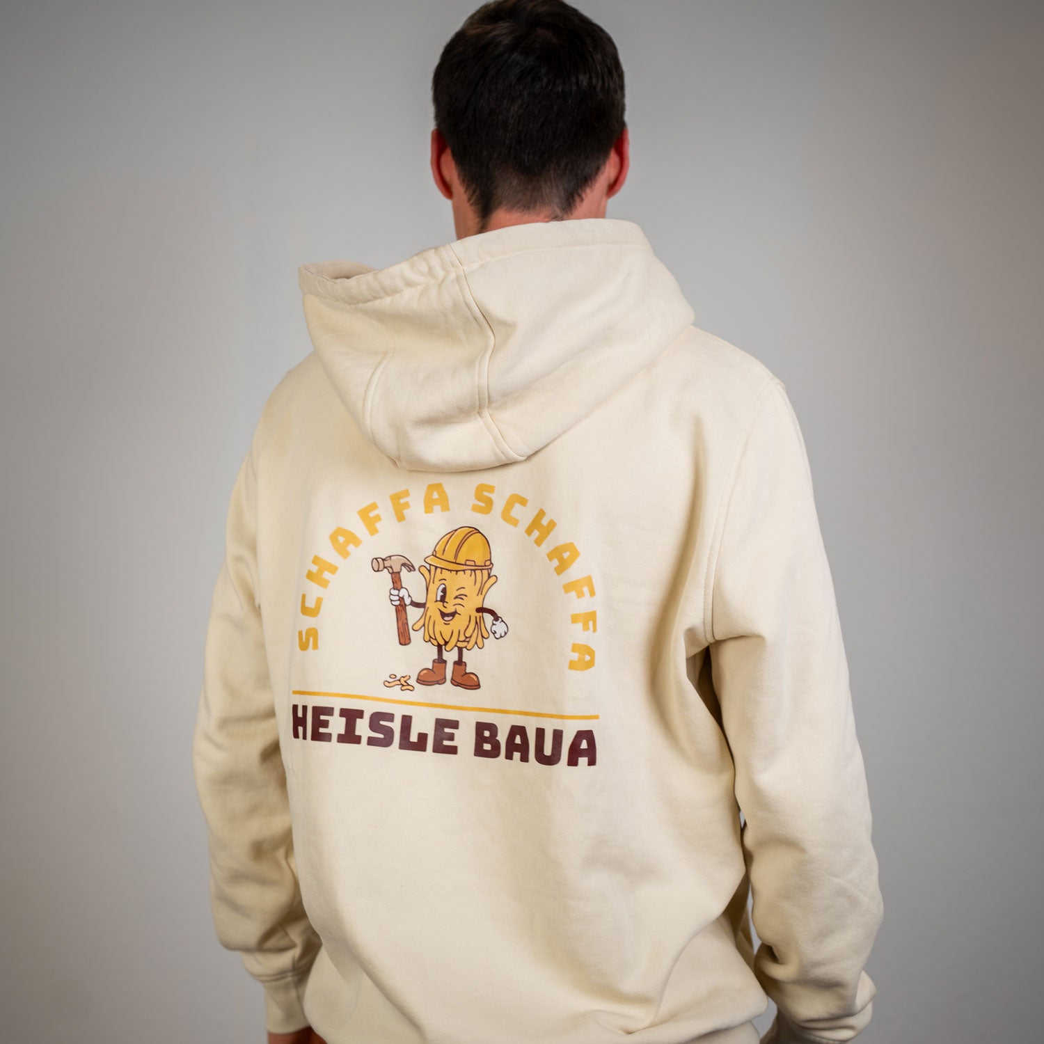 Unisex Hoodie "Spatzemitsoos" + Häusle