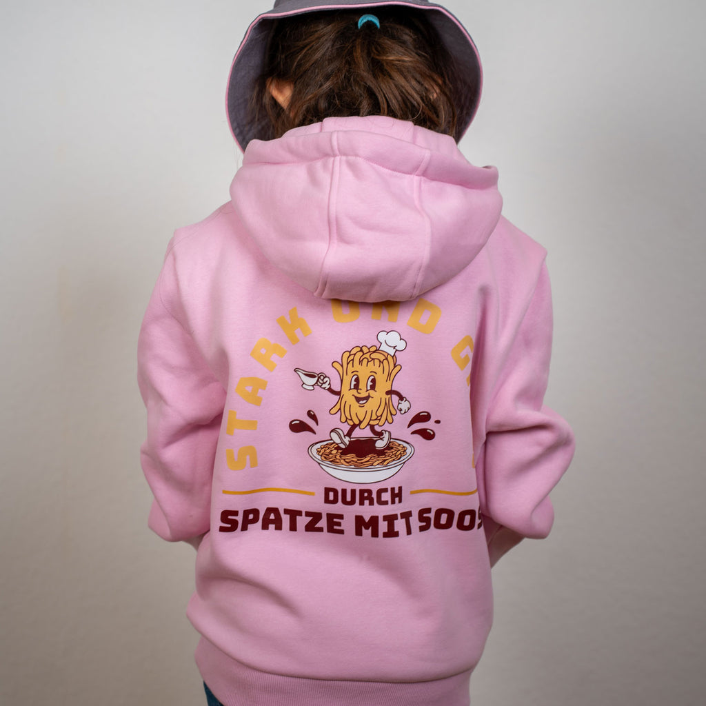 Kinder Hoodie "Stark ond Groß"