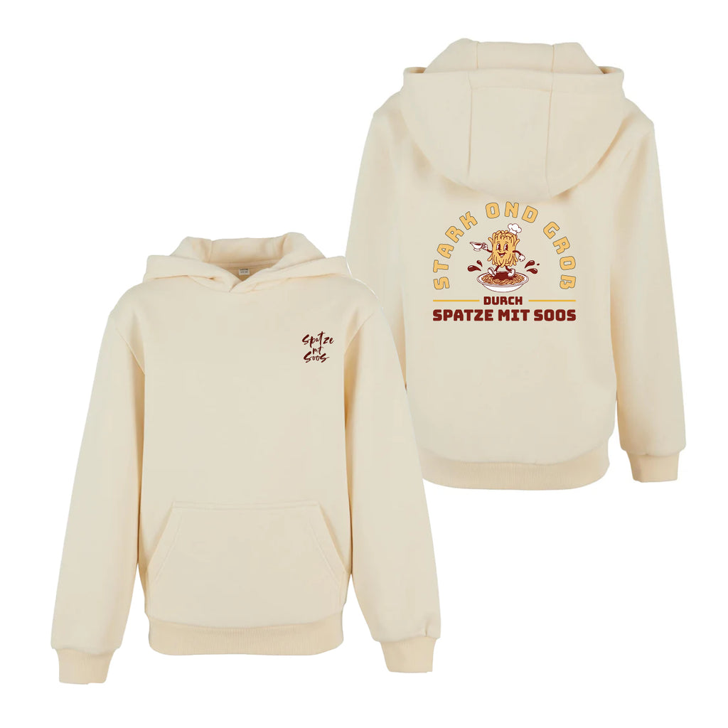 Kinder Hoodie "Stark ond Groß"