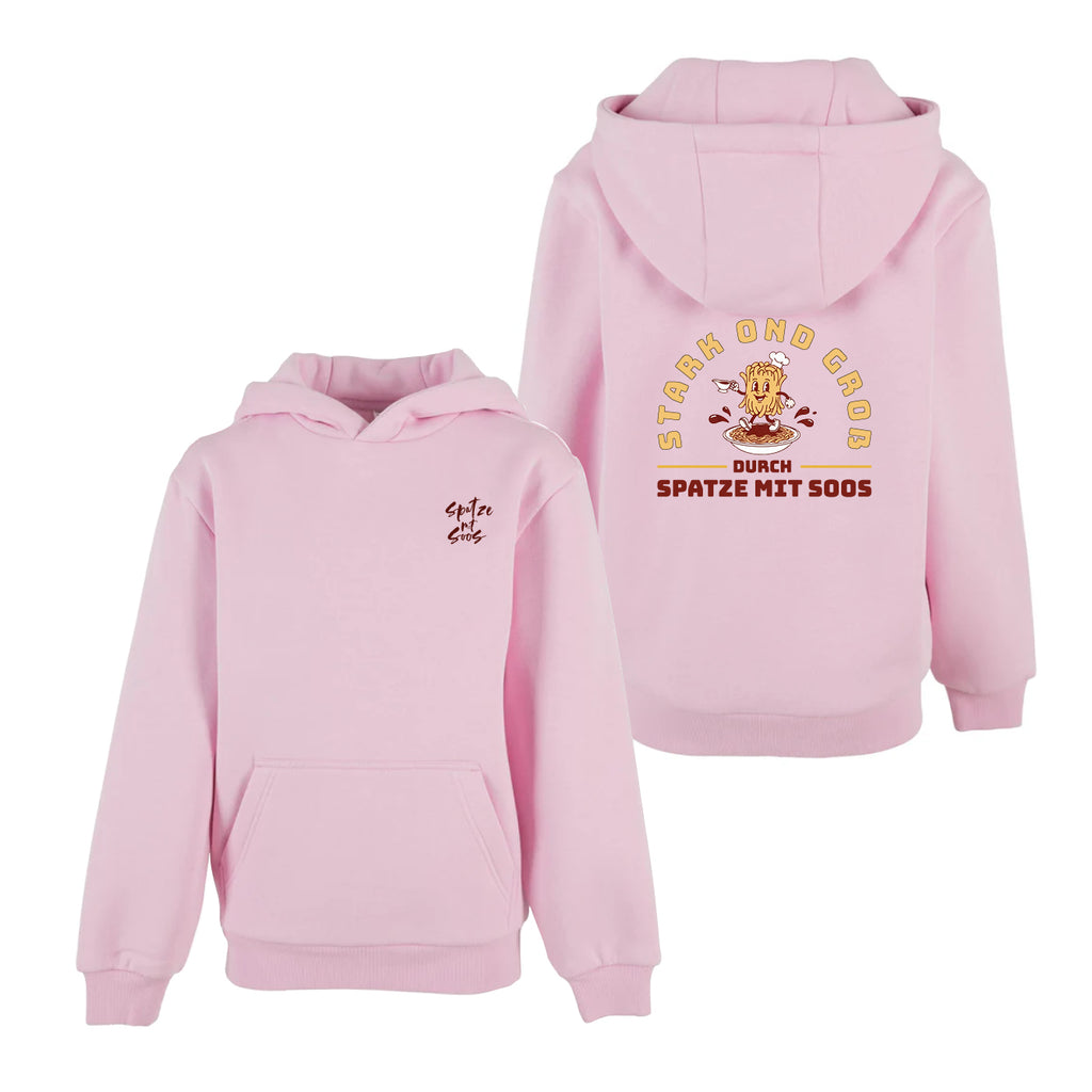 Kinder Hoodie "Stark ond Groß"