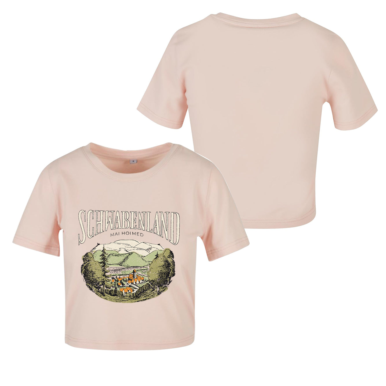 Crop Top Damen "Schwabenland"